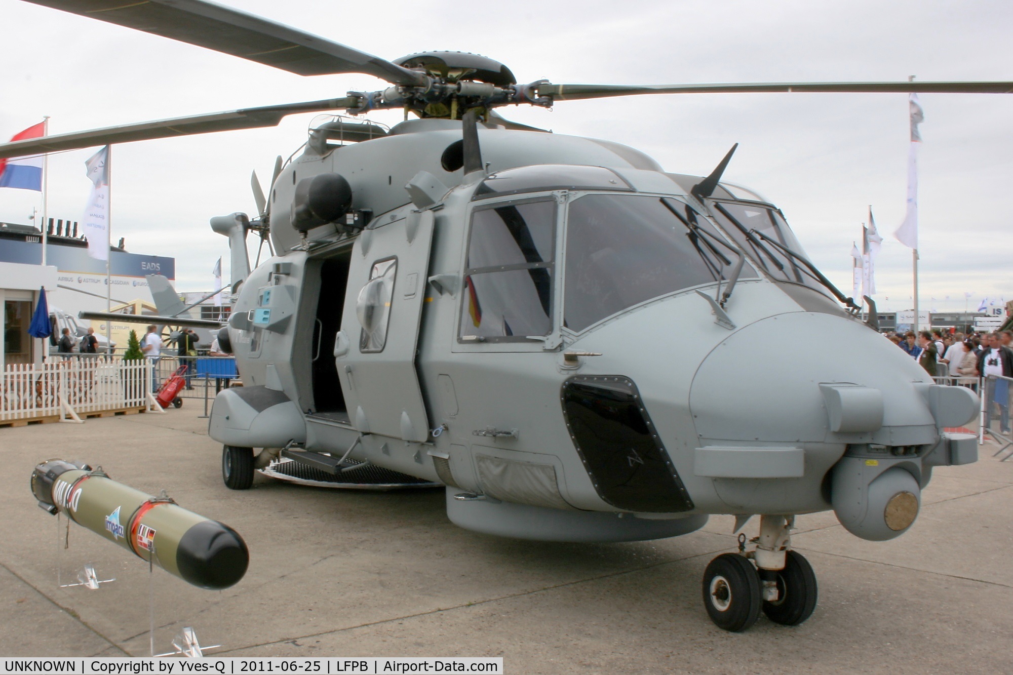 UNKNOWN, Helicopters Various C/N unknown, NHIndustries NH-90 Model, Paris Le Bourget (LFPB-LBG) Air Show in june 2011