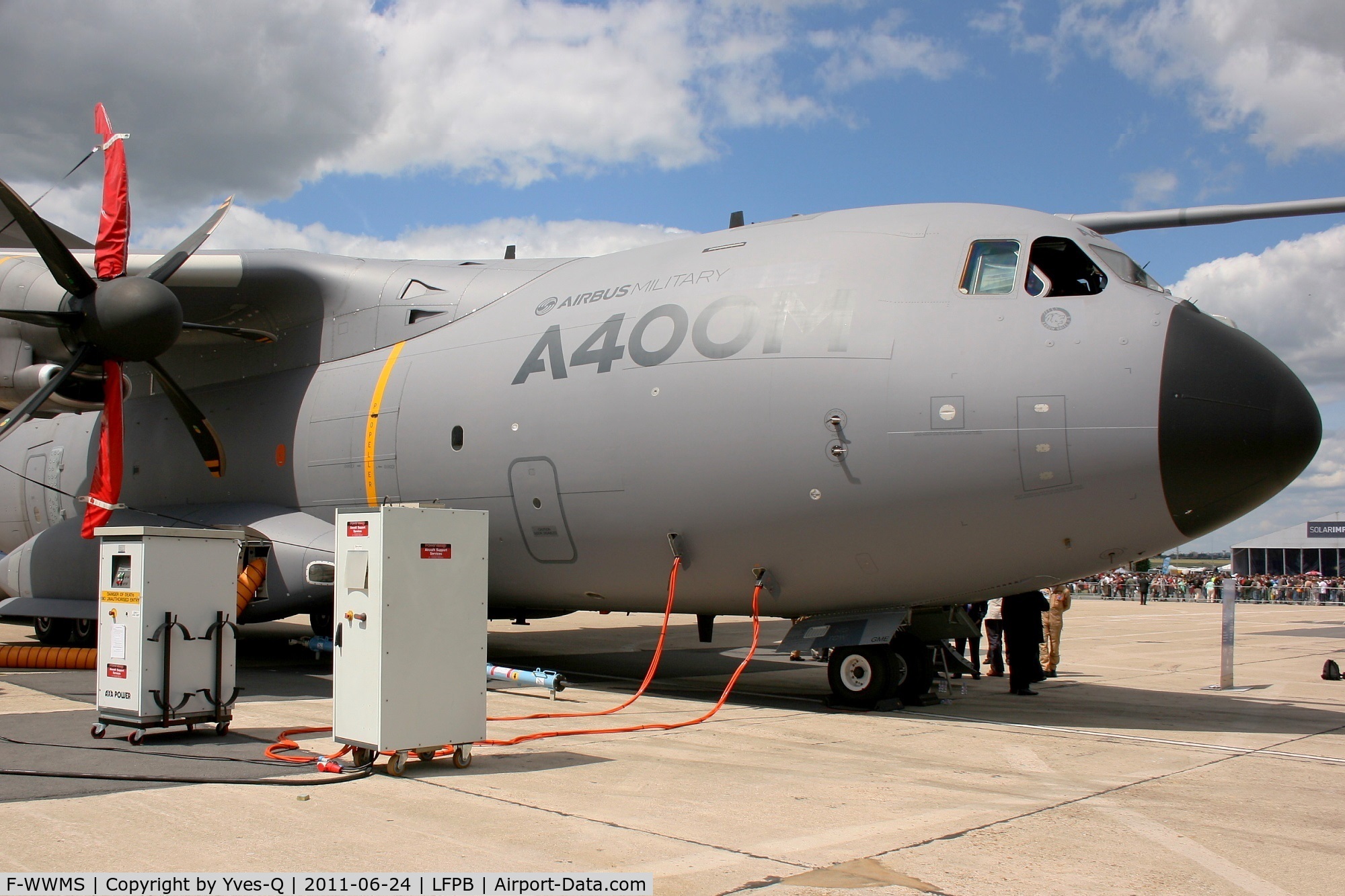 F-WWMS, 2010 Airbus A400M Atlas C/N 003, Airbus Military A-400M Atlas, Static display, Paris Le Bourget (LFPB-LBG) Air Show in june 2011
