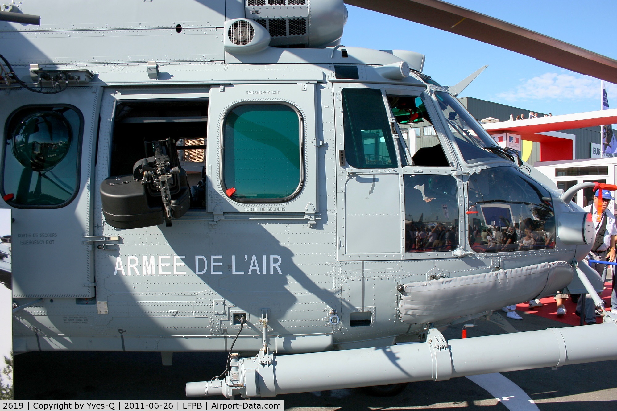 2619, Eurocopter EC-725R2 Caracal C/N 2619, Eurocopter EC-725R2 Caracal, Static display, Paris Le Bourget (LFPB-LBG) Air Show in june 2011