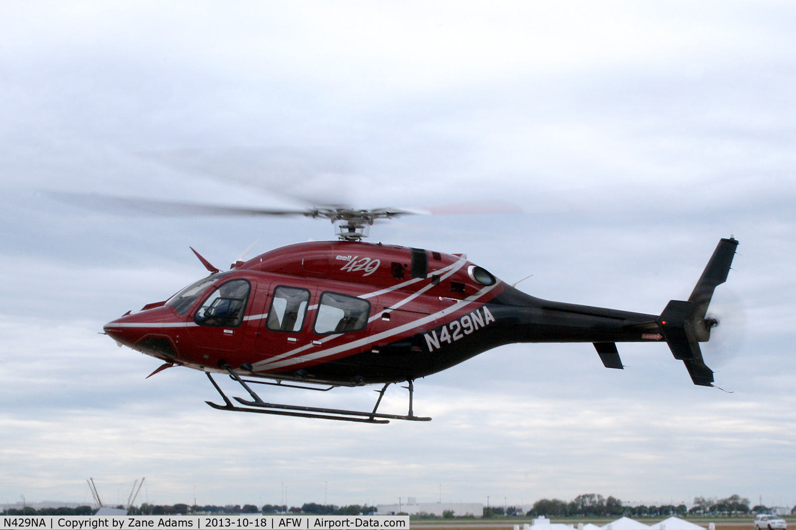 N429NA, Bell 429 GlobalRanger C/N 57009, On display at the 2013 Fort Worth Alliance Airshow