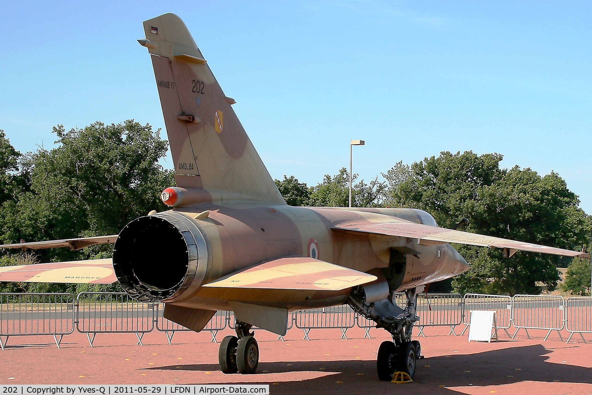 202, Dassault Mirage F.1C-200 C/N 202, Dassault Mirage F1-C, Static display, Rochefort-St Agnant AB 721 (LFDN-RCO) Open day 2011