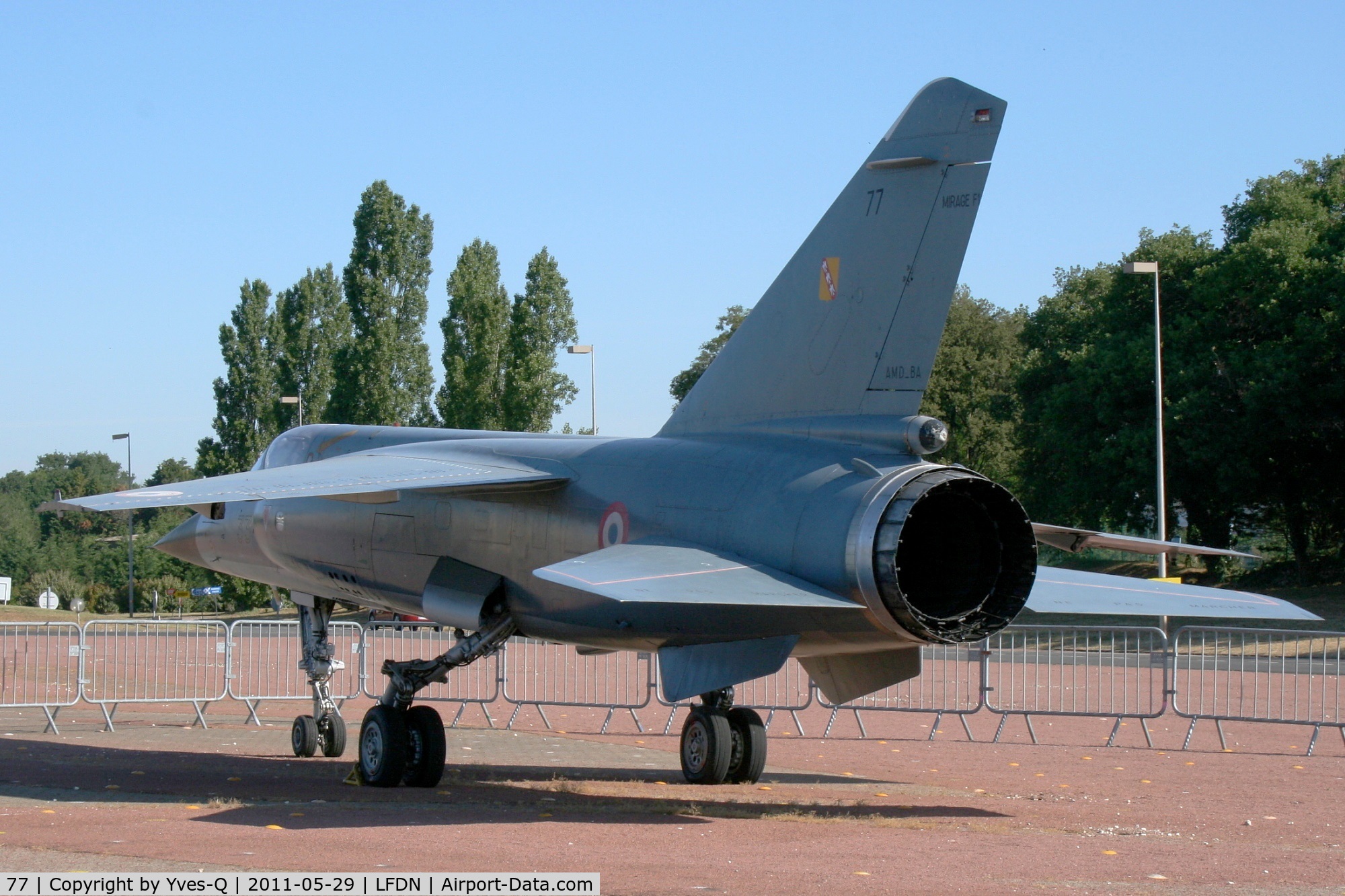 77, Dassault Mirage F.1C C/N 77, Dassault Mirage F1-C, Rochefort-St Agnant AB 721 (LFDN-RCO) Open day 2011