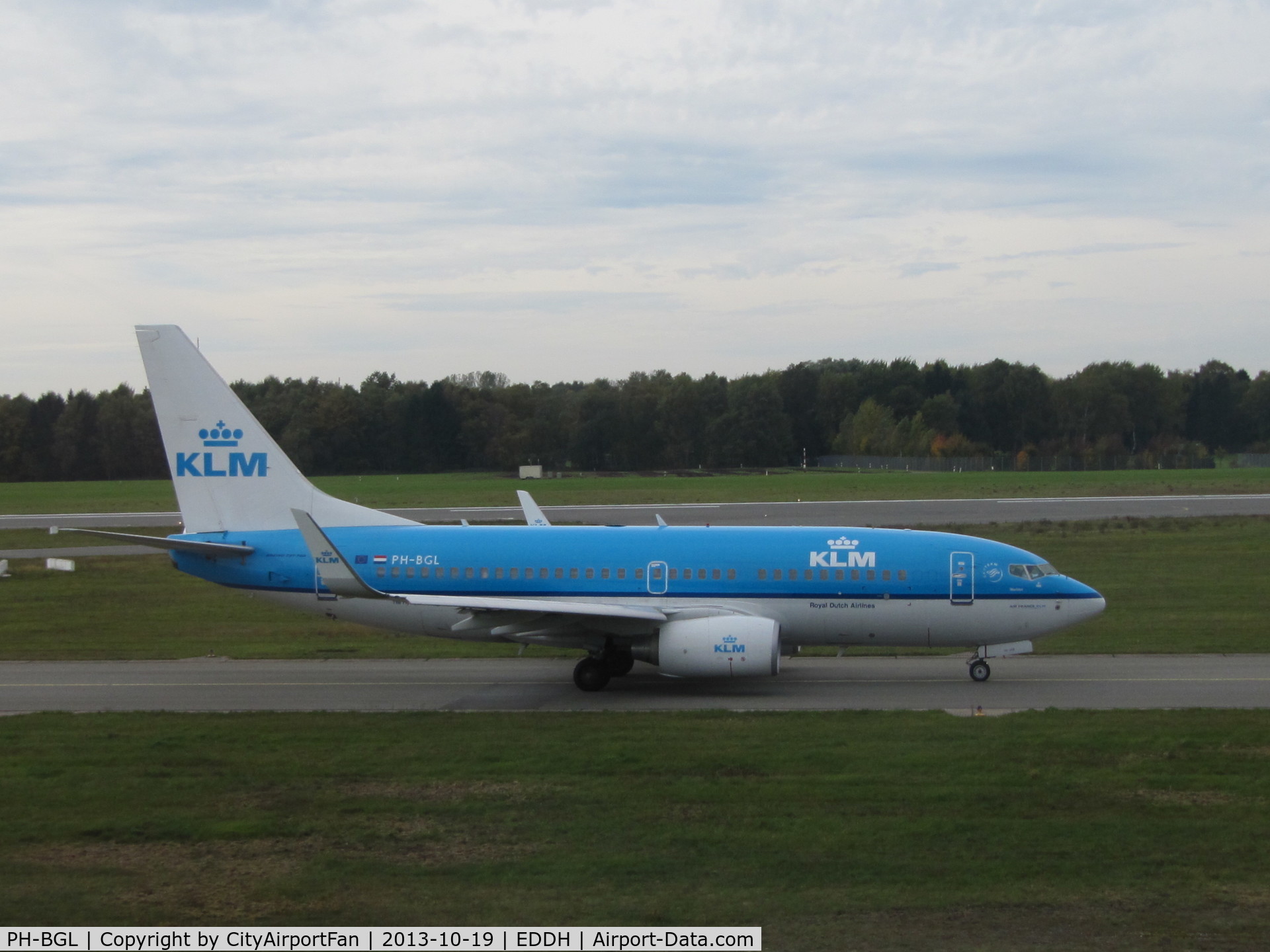 PH-BGL, 2010 Boeing 737-7K2 C/N 30369, KLM Royal Dutch Airlines (KLM)