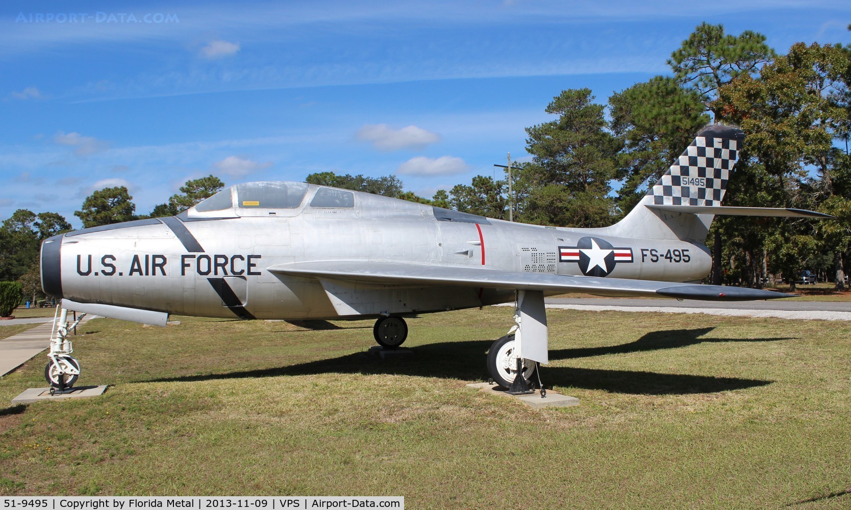 51-9495, 1951 General Motors F-84F-35-GK Thunderstreak C/N Not found 51-9495, F-84F Thundersteak at USAF Armament Museum
