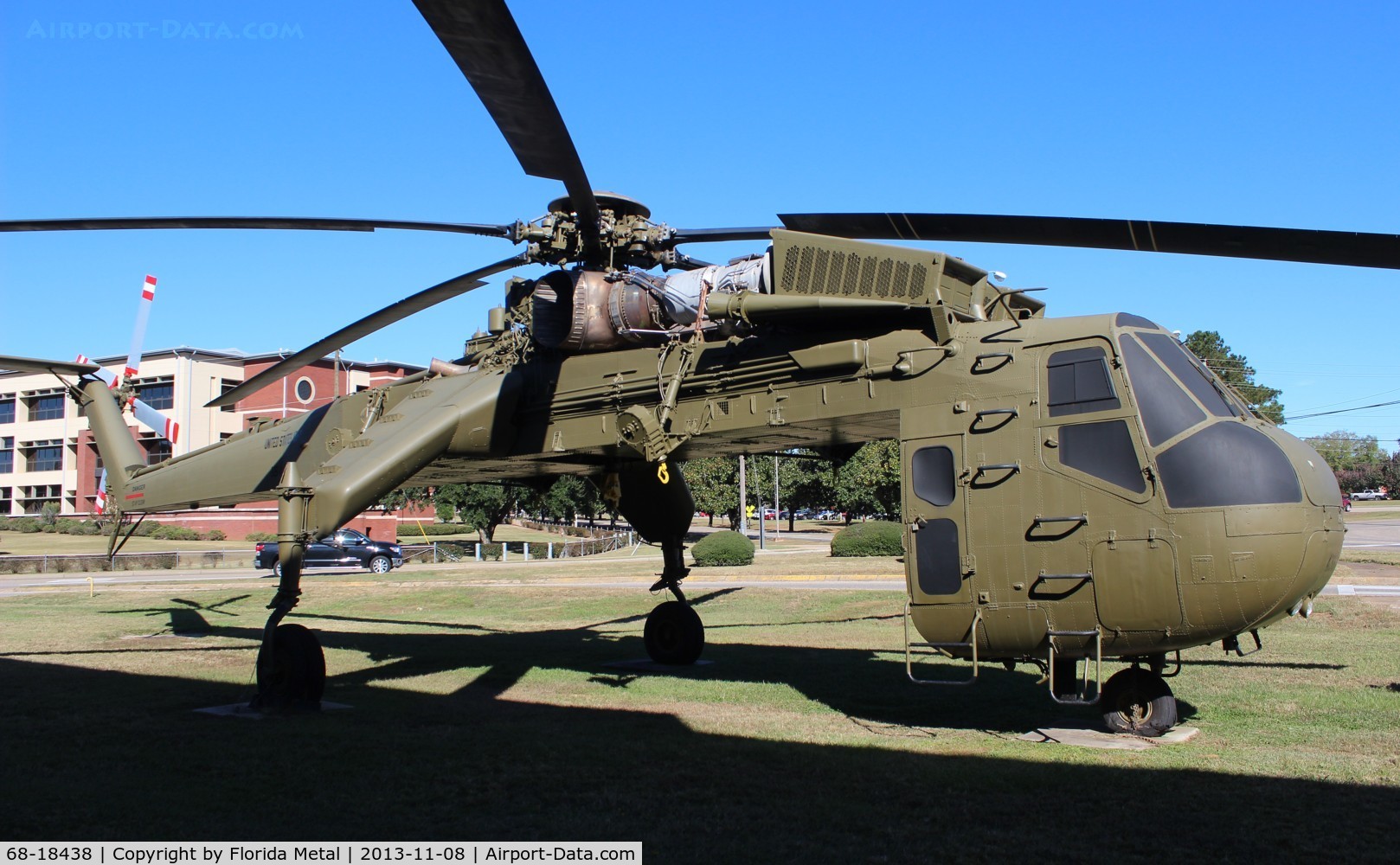 68-18438, 1968 Sikorsky CH-54A Tarhe C/N 64.040, CH-54 Tarhe at Army Aviation Museum