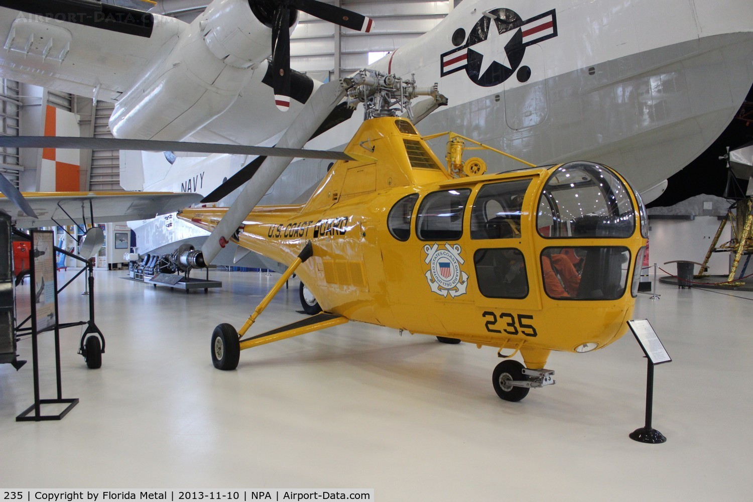 235, 1950 Sikorsky HO3S-1G C/N 51214, H03S-1G at Navy Museum