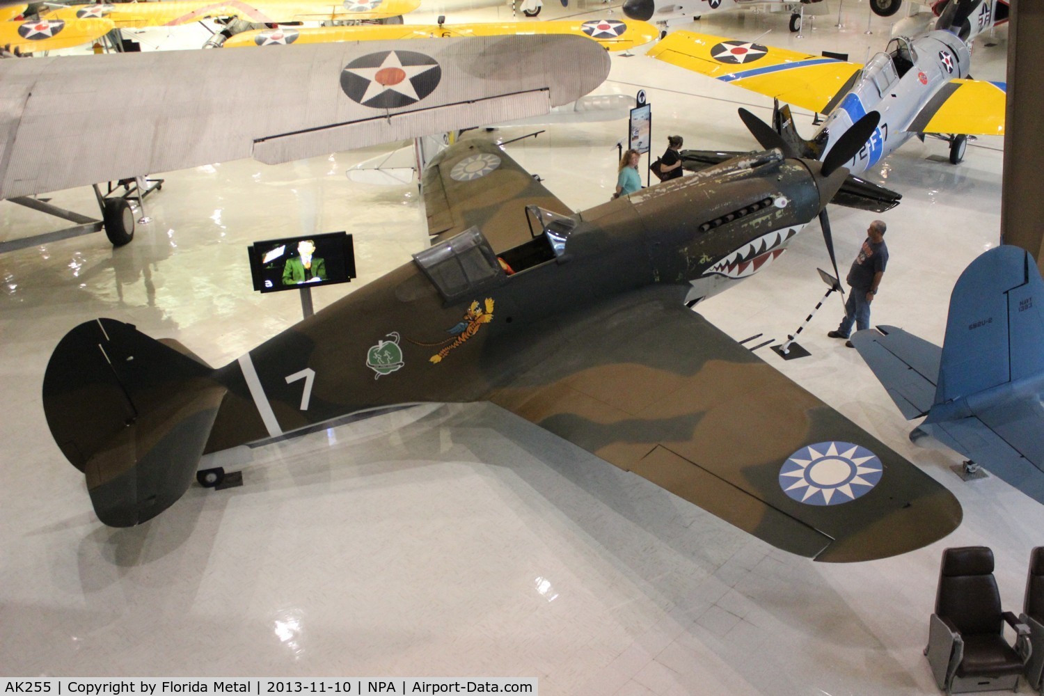 AK255, 1942 Curtiss P-40C Tomahawk Mk.IIb C/N 14737, P-40C Tomahawk