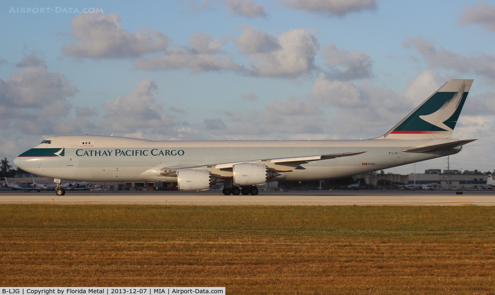 B-LJG, 2012 Boeing 747-867F C/N 39244, Cathay Cargo 747-800