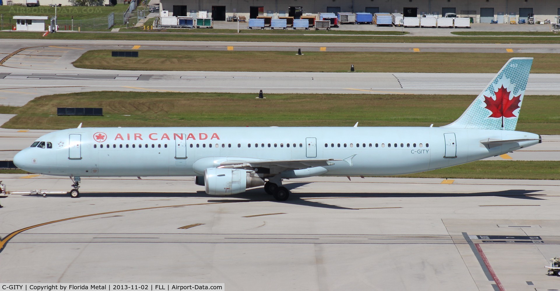 C-GITY, 2001 Airbus A321-211 C/N 1611, Air Canada A321