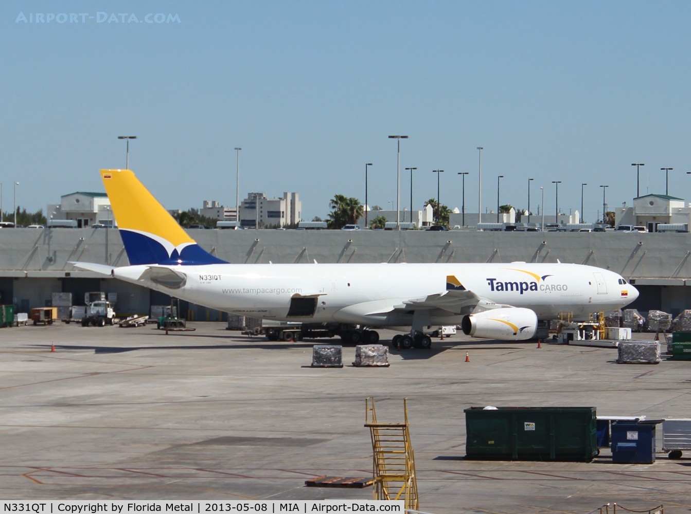 N331QT, 2012 Airbus A330-243F C/N 1380, Tampa Cargo Colombia A330-200