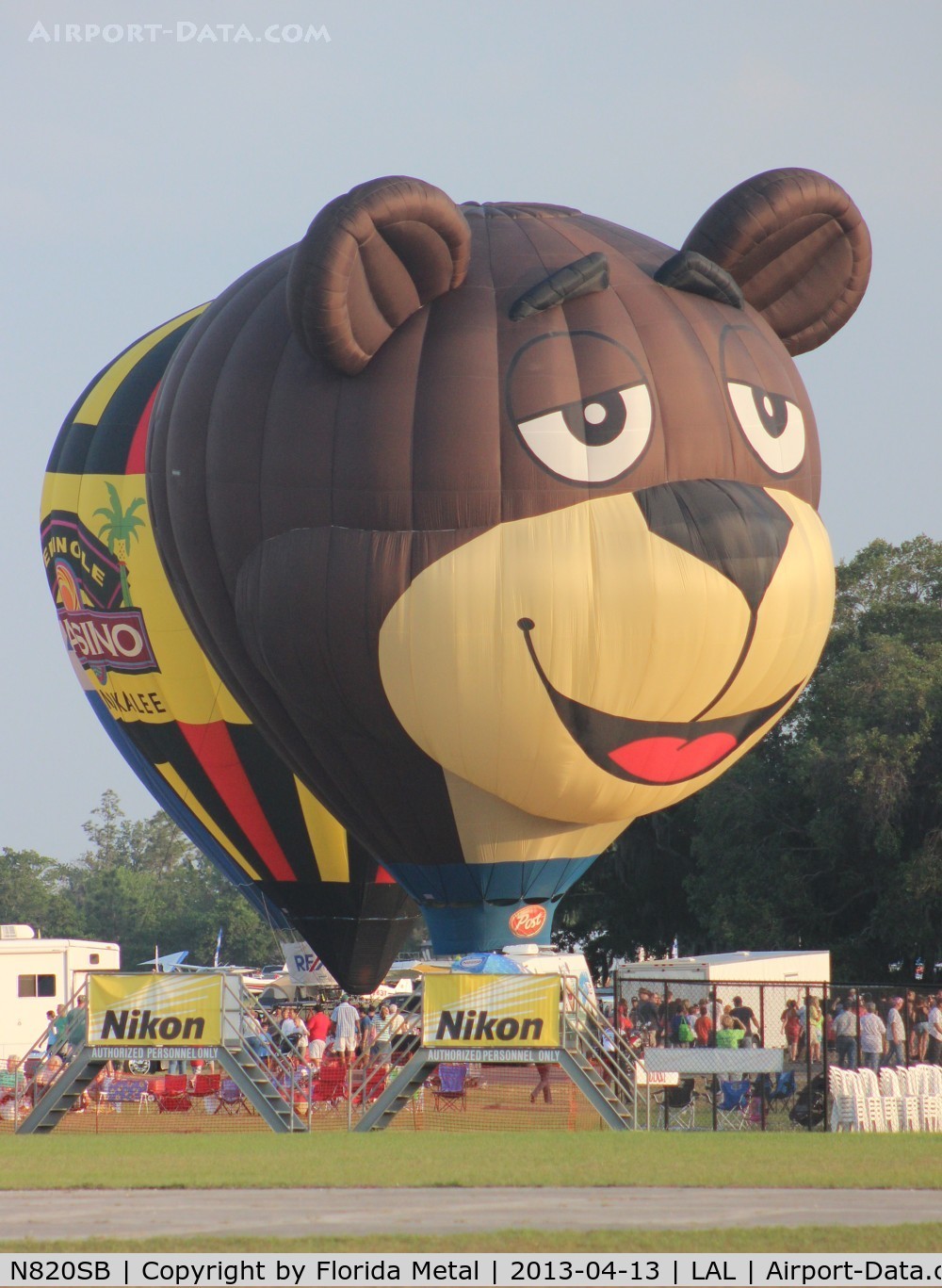 N820SB, 2008 Cameron Balloons Z-90 C/N 6529, Sugar Bear