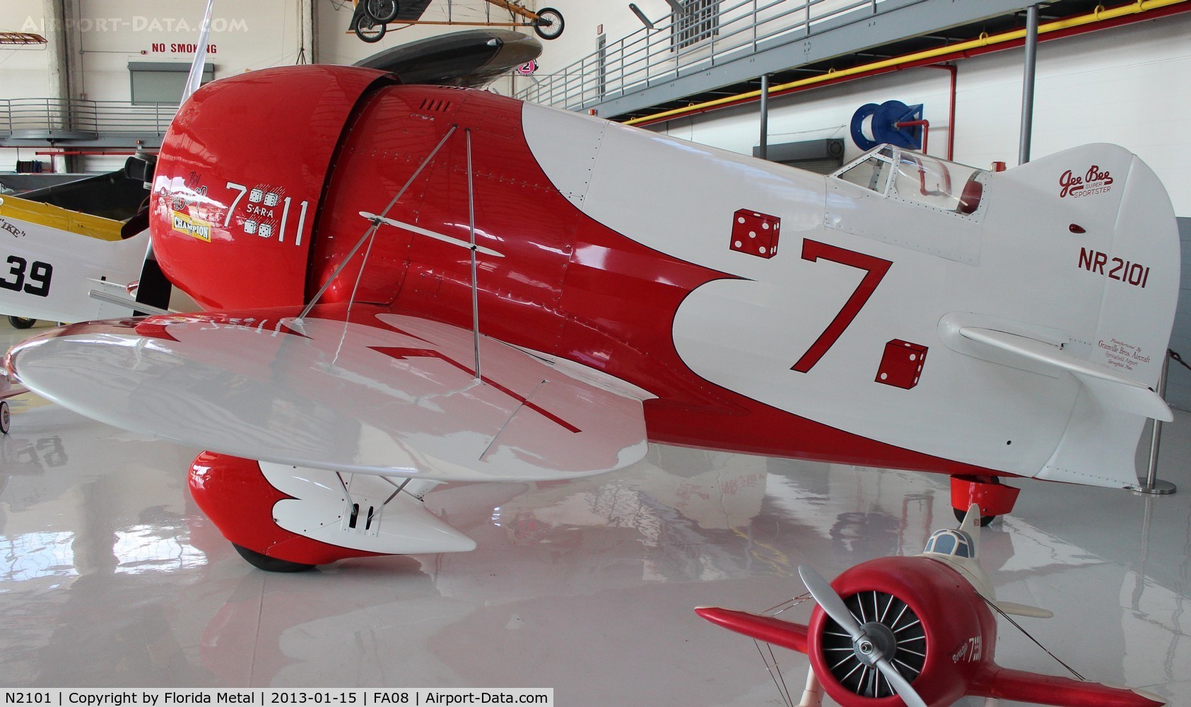 N2101, 1933 Granville Brothers Gee Bee Sportster E C/N R-2, Gee Bee Sportster E