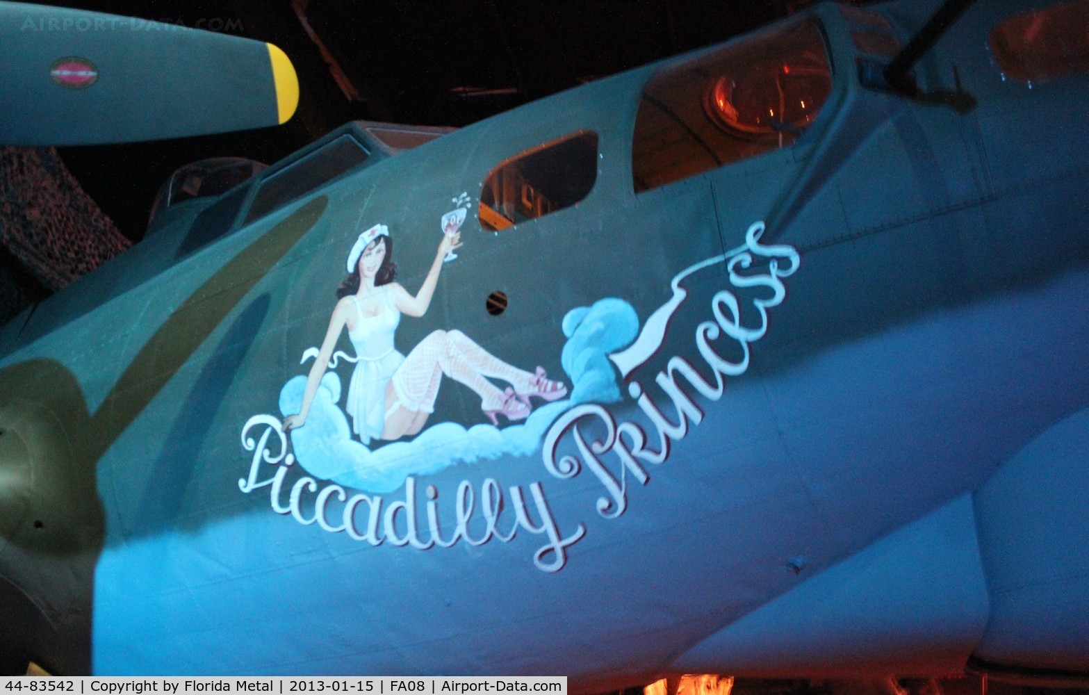 44-83542, 1944 Boeing B-17G Flying Fortress C/N 32183, B-17 Piccadilly Princess at Fantasy of Flight