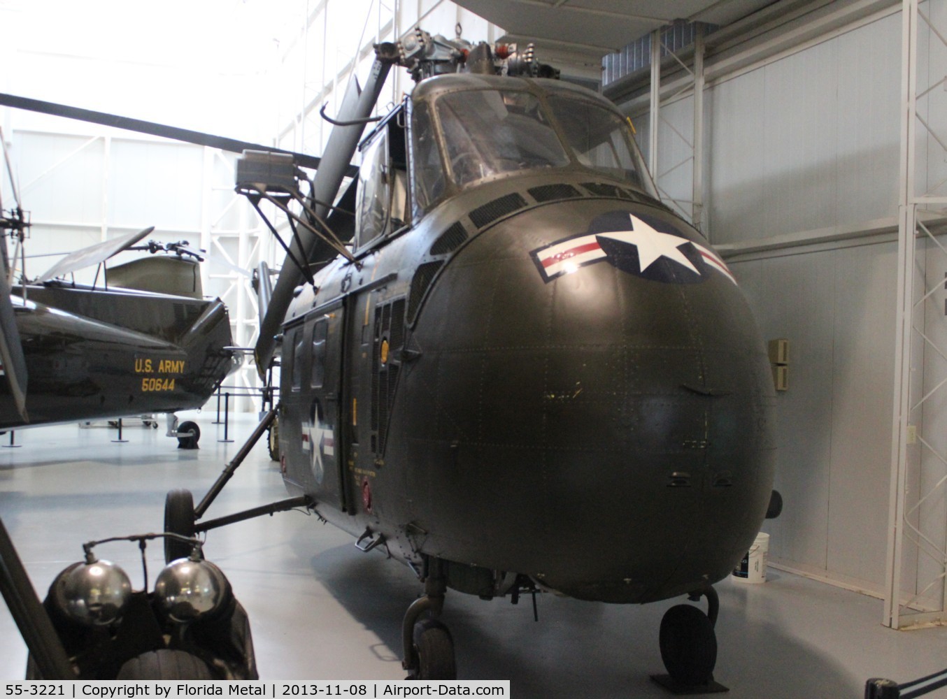 55-3221, 1955 Sikorsky H-19D-SI Chickasaw C/N 55-970, H-19D Chickasaw at Army Aviation Museum