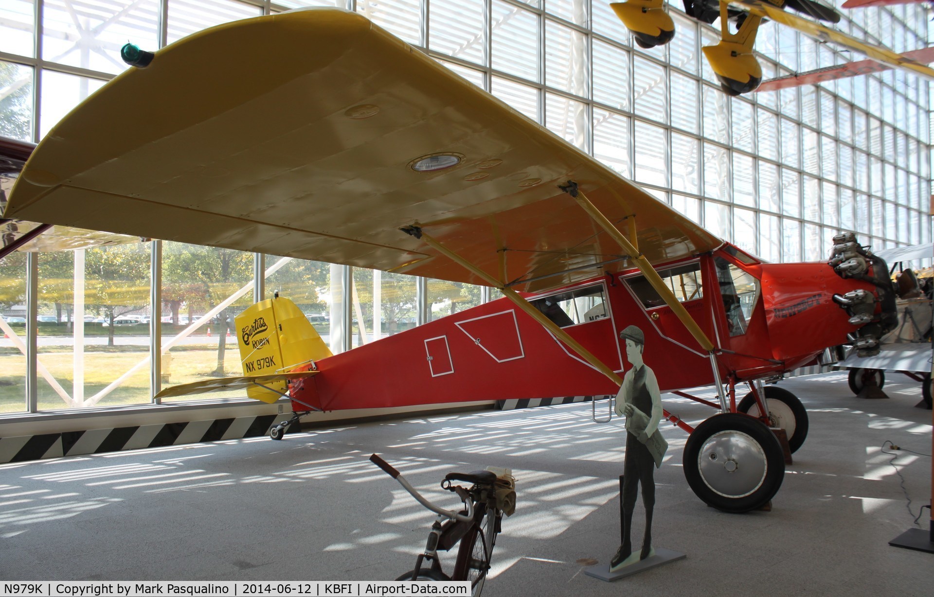 N979K, 1929 Curtiss-Wright Robin C-1 C/N 628, Curtis Wright Robin C-1