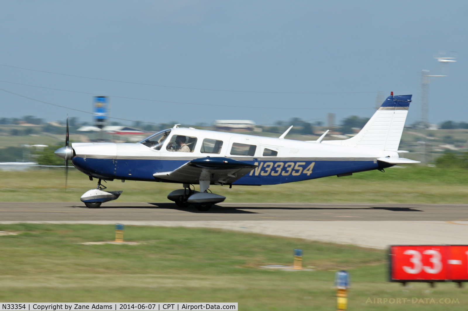 N33354, 1975 Piper PA-32-300 Cherokee Six Cherokee Six C/N 32-7540095, At Cleburne Municipal Airport