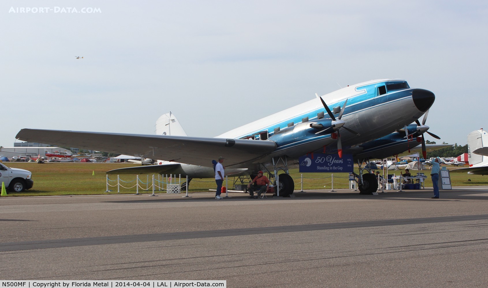 N500MF, 1944 Douglas DC-3C-TP C/N 27047, Turboprop DC-3 at Sun N Fun