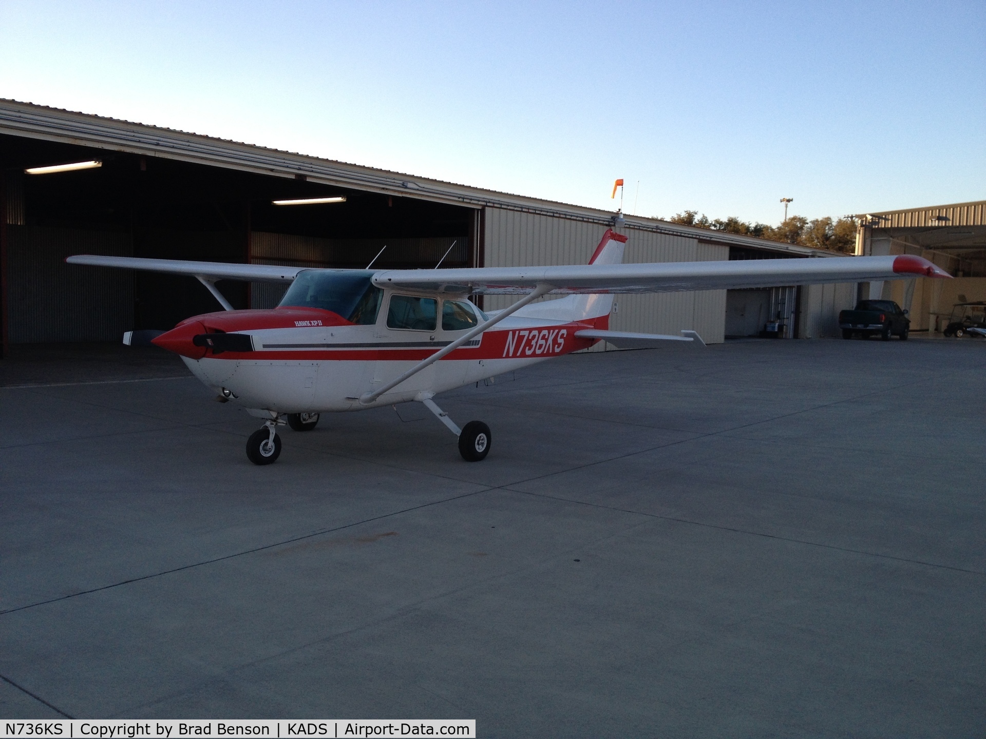 N736KS, 1977 Cessna R172K Hawk XP C/N R1722593, At Addison Airport