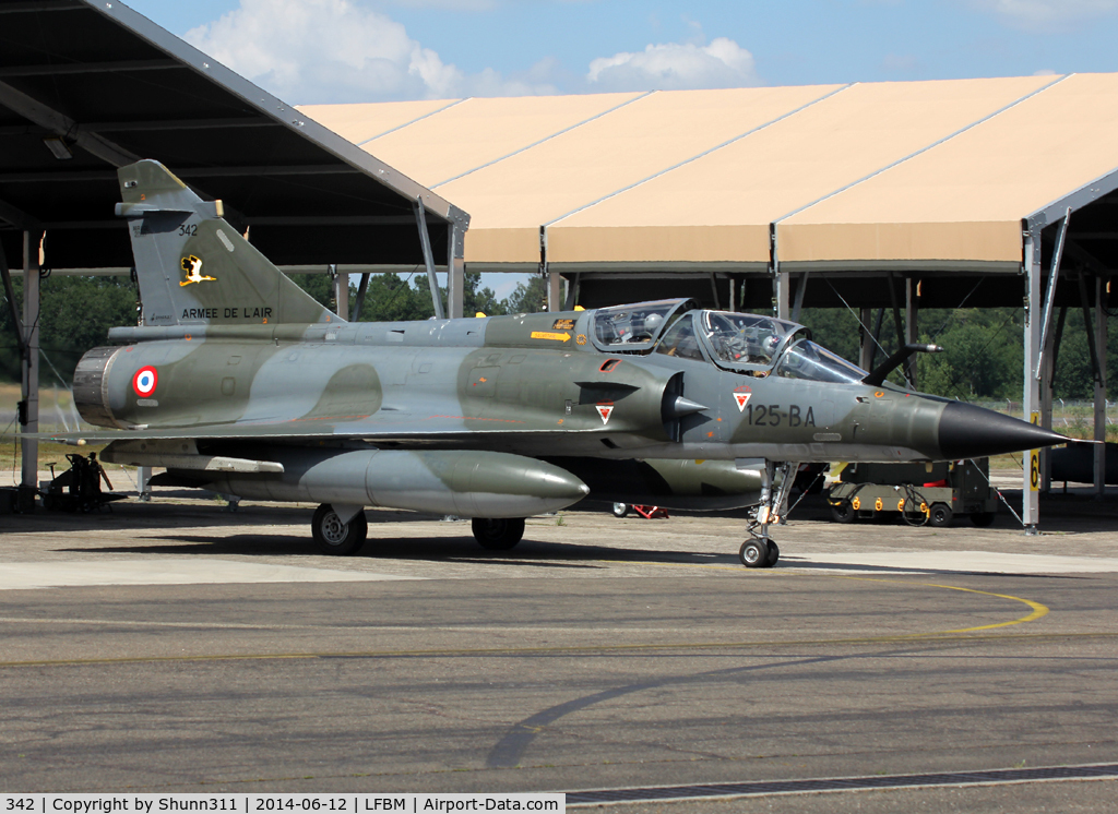 342, Dassault Mirage 2000N C/N 284, Participant of the Mirage F1 Farewell Spotterday 2014