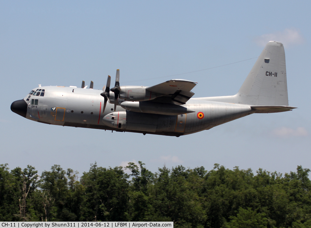 CH-11, Lockheed C-130H Hercules C/N 382-4482, Participant of the Mirage F1 Farewell Spotterday 2014