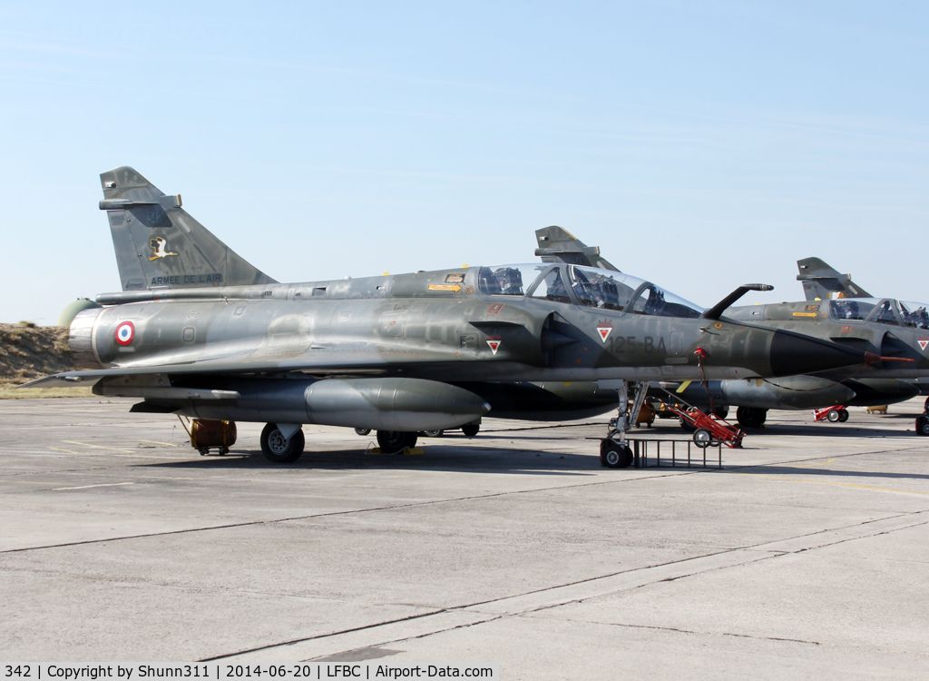 342, Dassault Mirage 2000N C/N 284, Participant of the Cazaux AFB Spotterday 2014