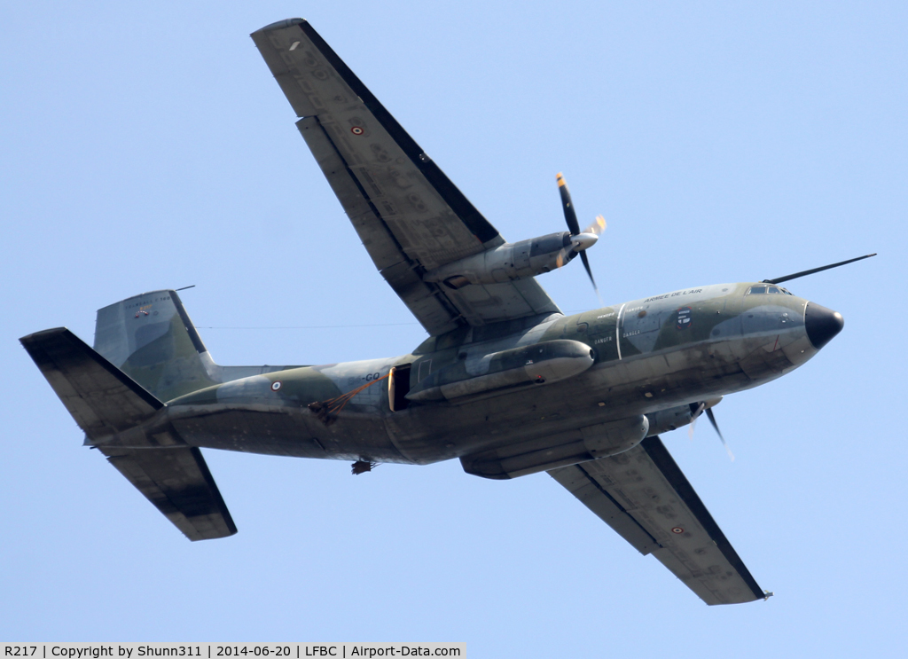R217, Transall C-160R C/N 220, Participant of the Cazaux AFB Spotterday 2014