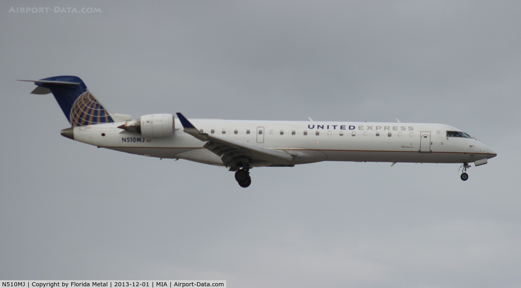 N510MJ, 2003 Bombardier CRJ-700 (CL-600-2C10) Regional Jet C/N 10101, United CRJ-700