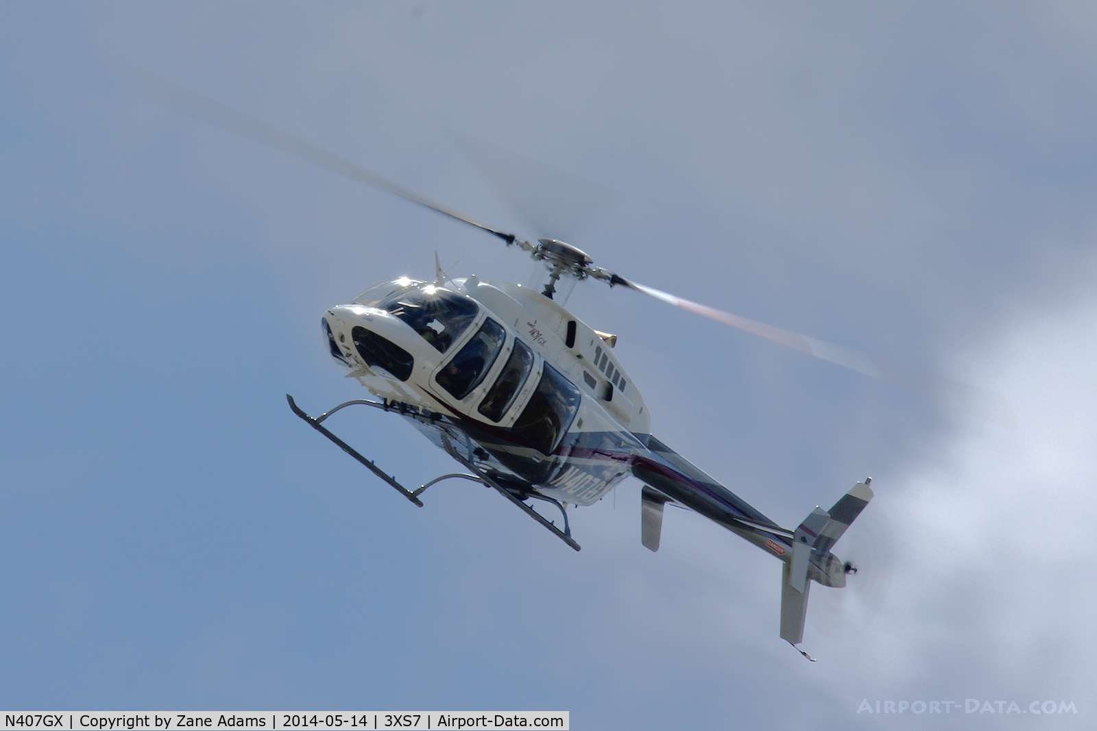 N407GX, 2010 Bell 407 C/N 54300, Flying at the Bell Helicopter Training Facility - Fort Worth, TX