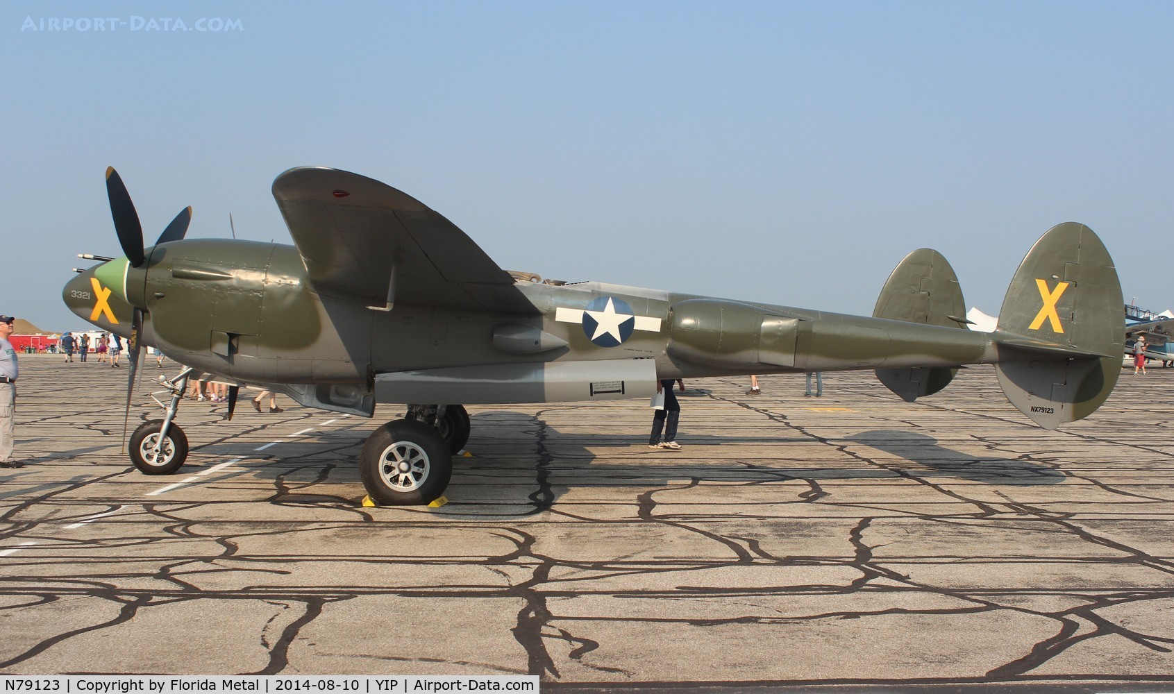 N79123, 1945 Lockheed P-38L-5 Lightning C/N 422-8235, P-38 Ruff Stuff