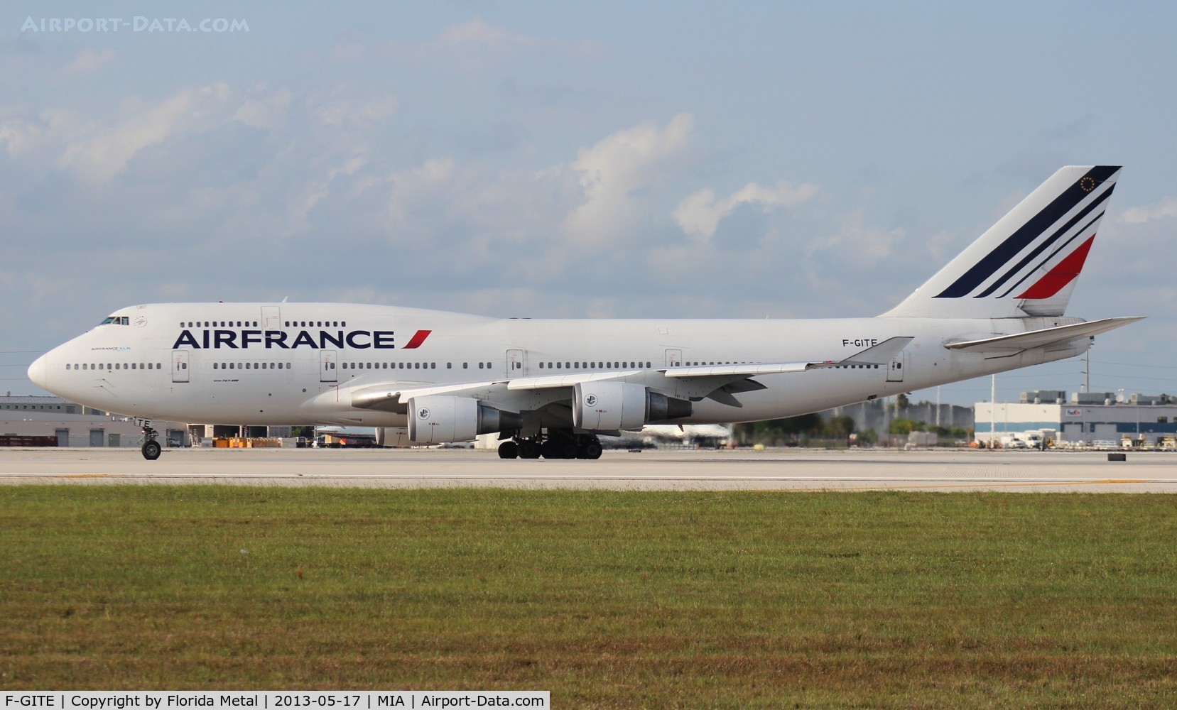 F-GITE, 1992 Boeing 747-428 C/N 25601, Air France 747-400