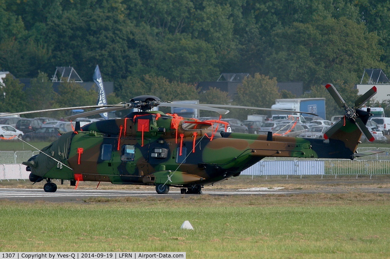 1307, NHI NH-90 TTH Caiman C/N 1307, NHI NH-90 TTH, Static display, Rennes-St Jacques airport (LFRN-RNS) Air show 2014