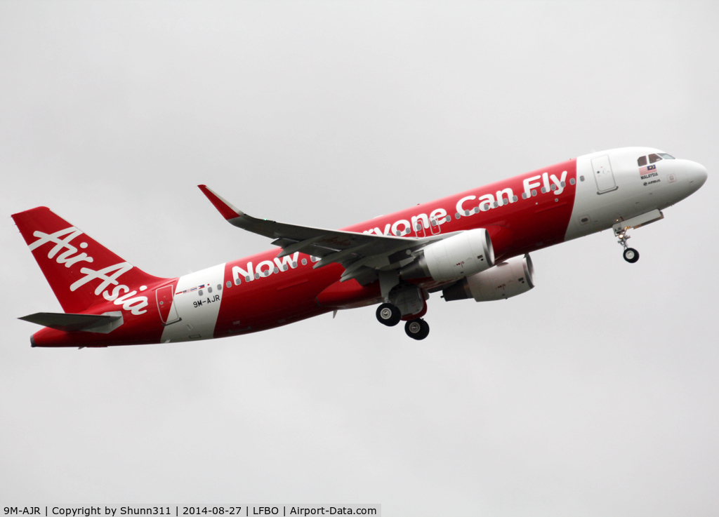 9M-AJR, 2014 Airbus A320-216 C/N 6215, Delivery day...