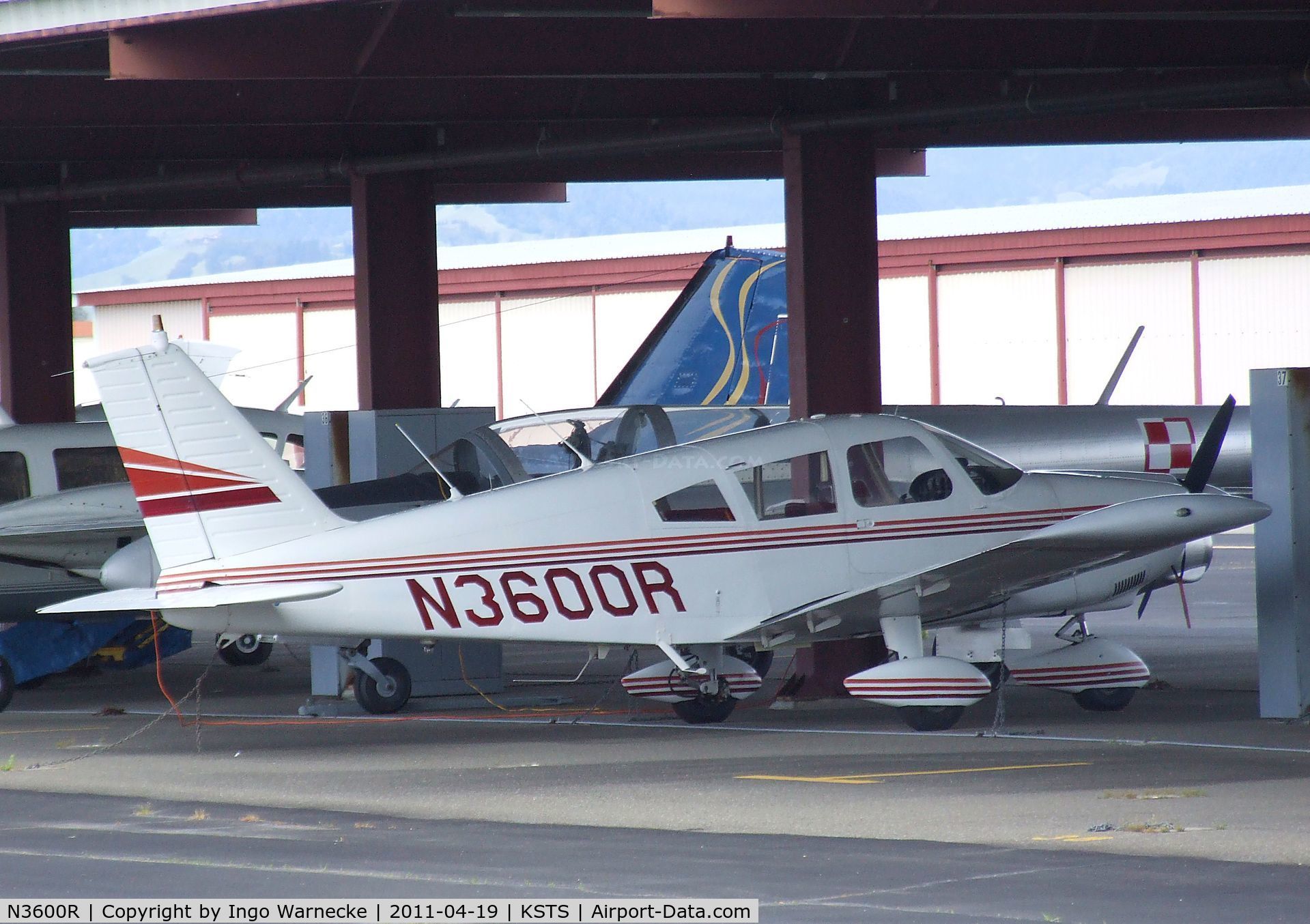 N3600R, 1969 Piper PA-28-180 C/N 28-5706, Piper PA-28-180  Cherokee at Charles M. Schulz Sonoma County Airport, Santa Rosa CA