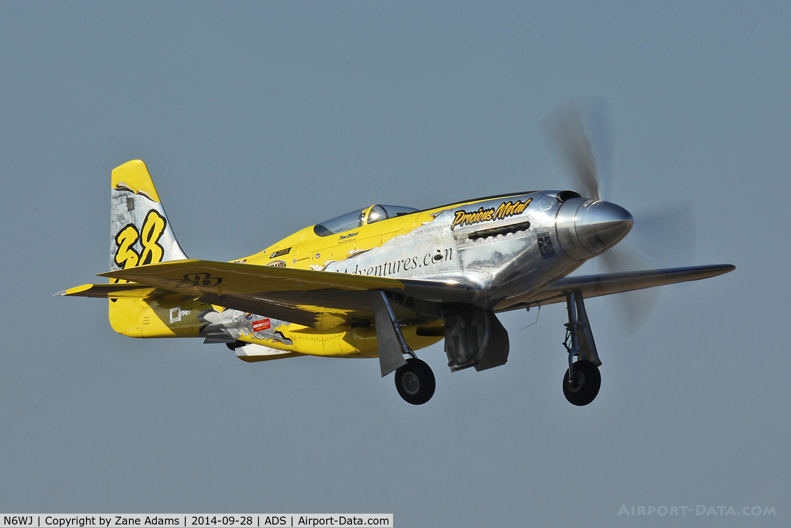 N6WJ, North American P-51 XR C/N 44-88, At the 2014 Cavanaugh Museum Fall Fly Days