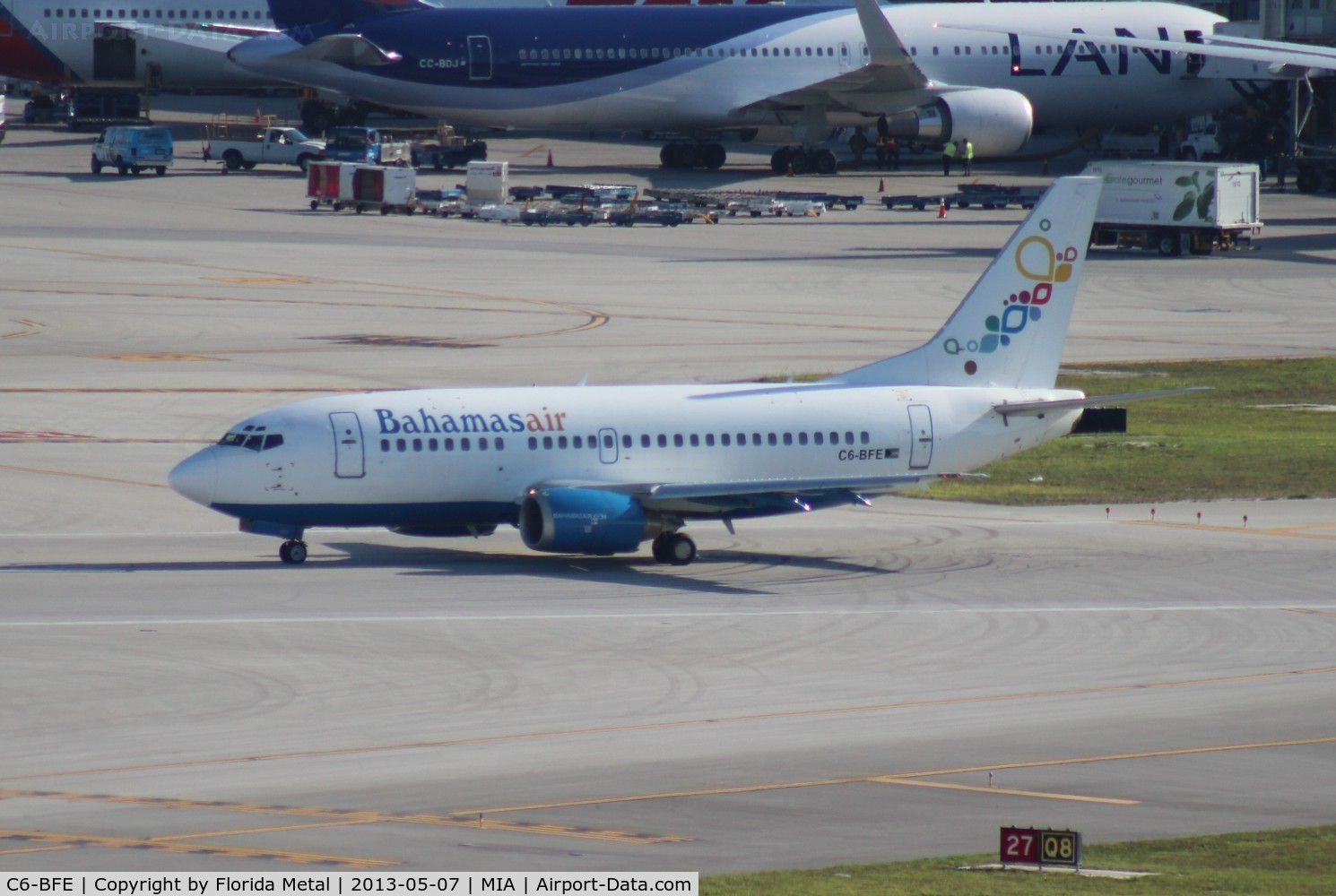 C6-BFE, 1993 Boeing 737-5H6 C/N 26450, Bahamas Air