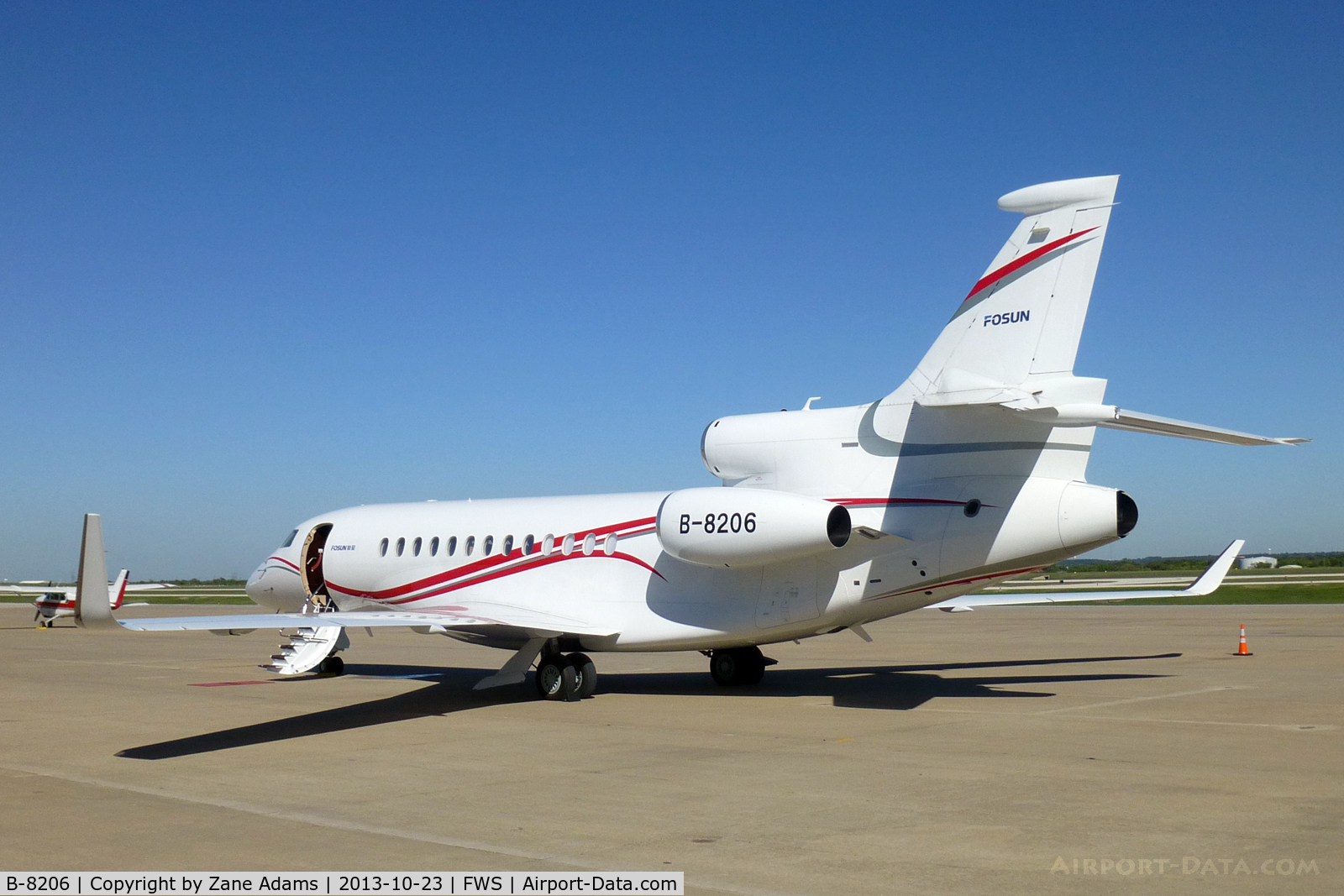B-8206, 2011 Dassault Falcon 7X C/N 144, At Spinks Airport - Ft. Worth, TX