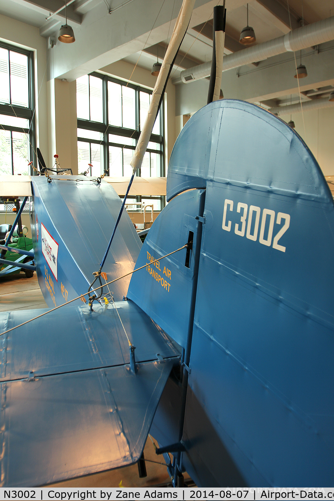 N3002, 1926 Travel Air 5000 C/N 172, At the Amon Carter Museum - Fort Worth, TX