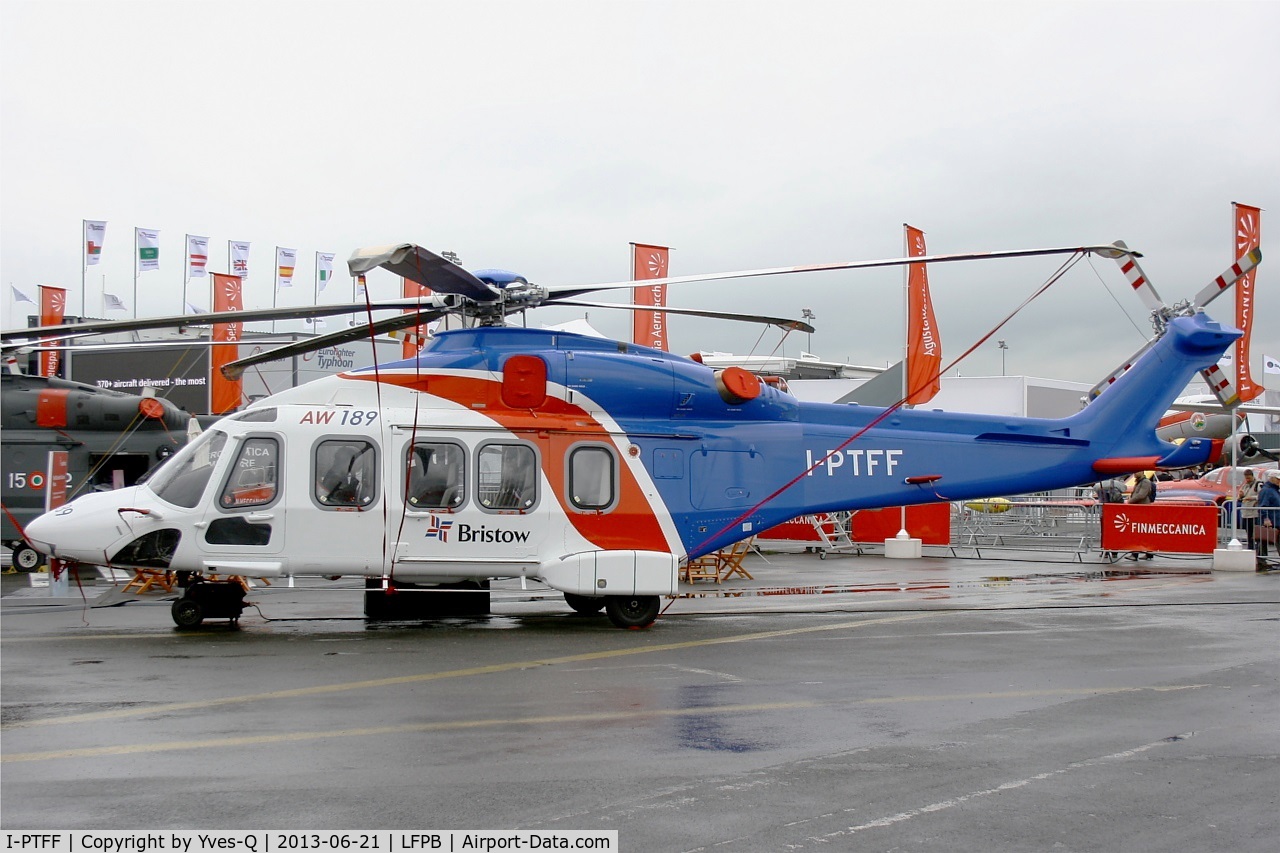 I-PTFF, AgustaWestland AW189 C/N 49005, Agusta-Westland AW-189, Paris-Le Bourget Air Show 2013