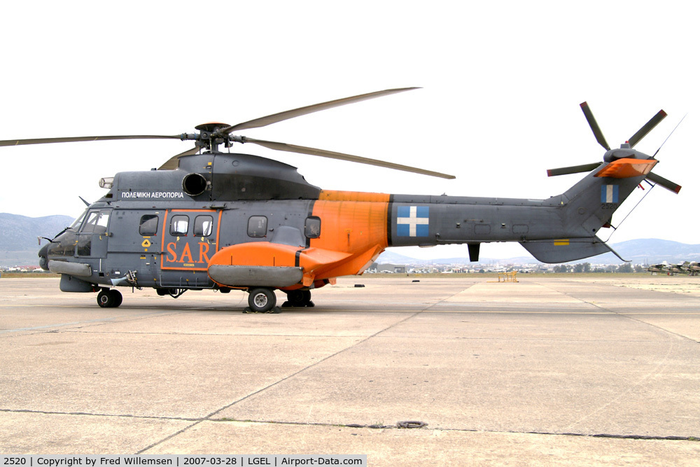 Aircraft 2520 (Eurocopter AS-332C-1 Super Puma C/N 2520) Photo by Fred  Willemsen (Photo ID: AC1074411)