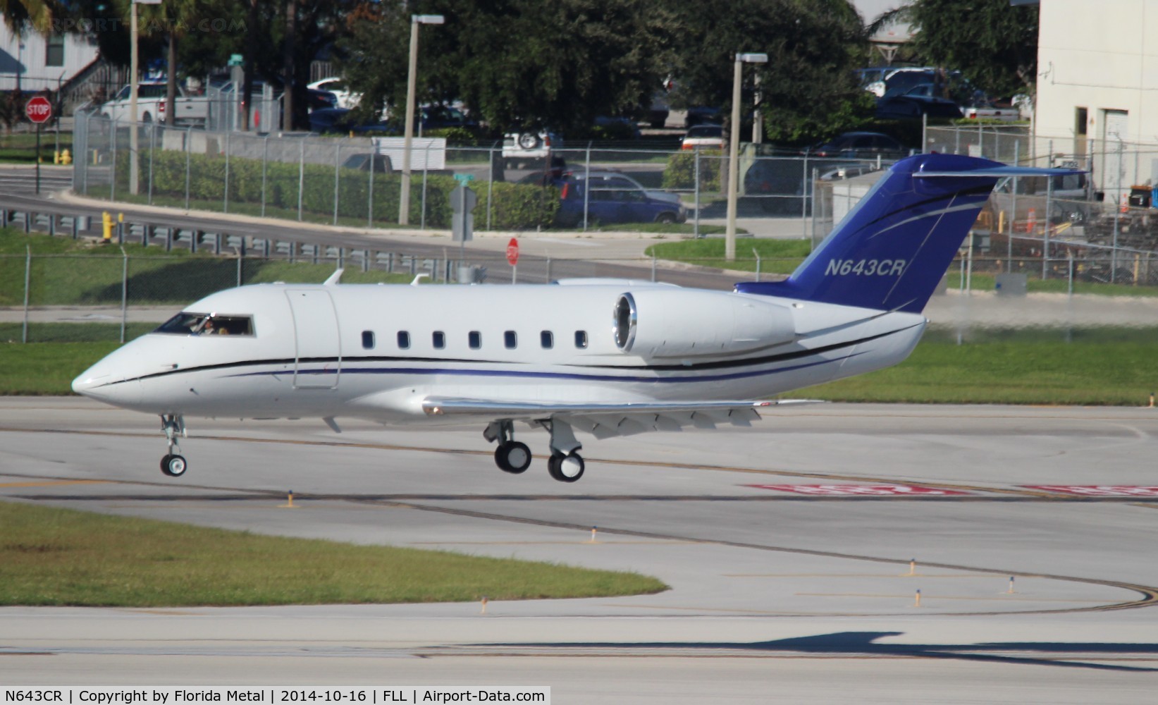 N643CR, 1982 Canadair Challenger 600S (CL-600-1A11) C/N 1055, Challenger 600