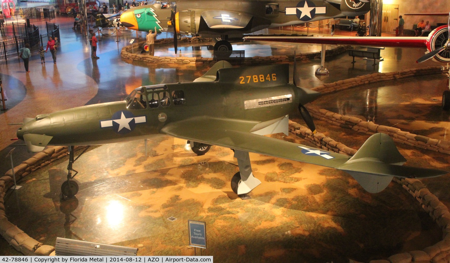 42-78846, 1943 Curtiss XP-55 Ascender C/N Not found 42-78846, XP-55 Ascender