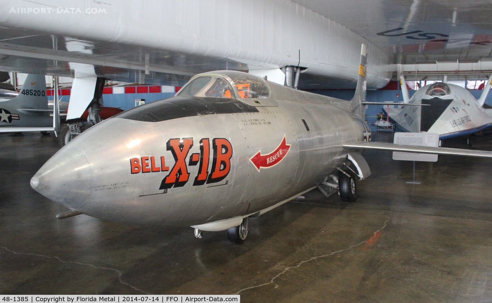 48-1385, 1948 Bell X-1B C/N Not found 48-1385, Bell X-1B
