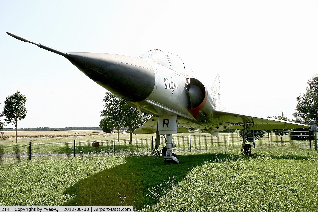 214, Dassault Mirage IIIB C/N 214, Dassault Mirage IIIB (2-FR), preserved by Association des Avions Anciens at Avord