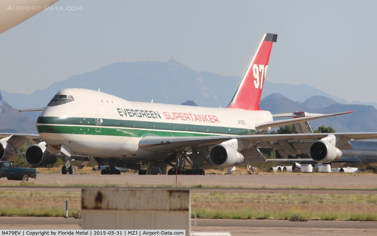 N479EV, 1970 Boeing 747-132 C/N 19898, Evergreen Super Tanker 747-100