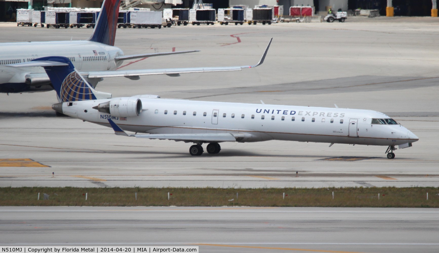 N510MJ, 2003 Bombardier CRJ-700 (CL-600-2C10) Regional Jet C/N 10101, United Express