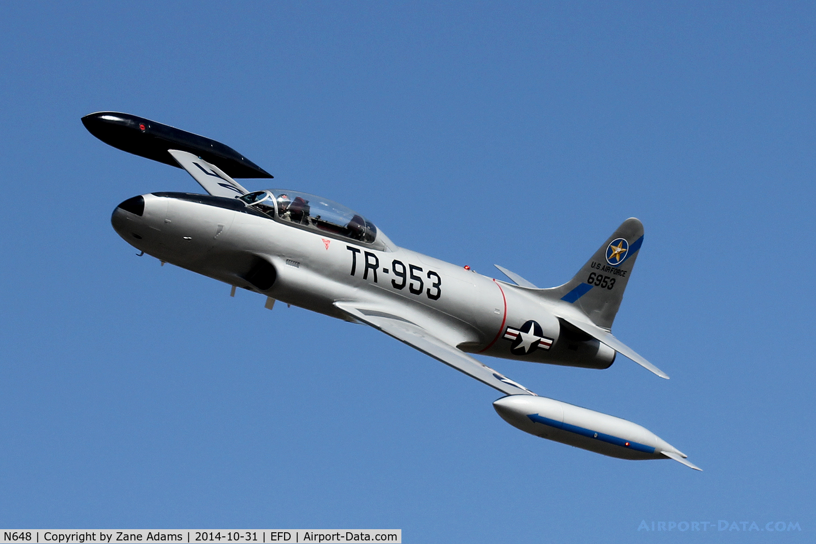 N648, 1952 Lockheed T-33A Shooting Star C/N 580-6285, At the 2014 Wings Over Houston Airshow