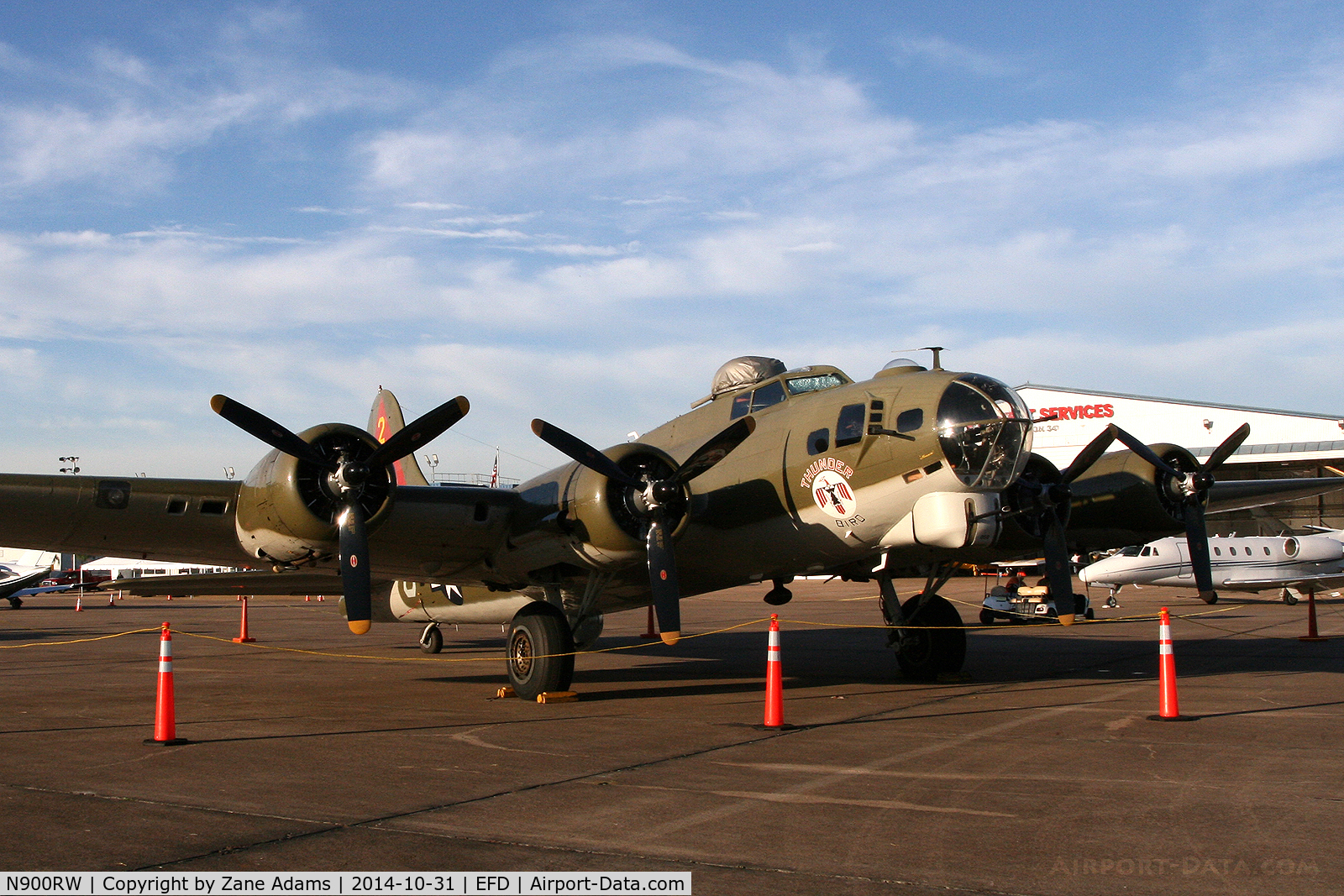 N900RW, 1944 Boeing B-17G Flying Fortress C/N 8627, At the 2014 Wings Over Houston Airshow