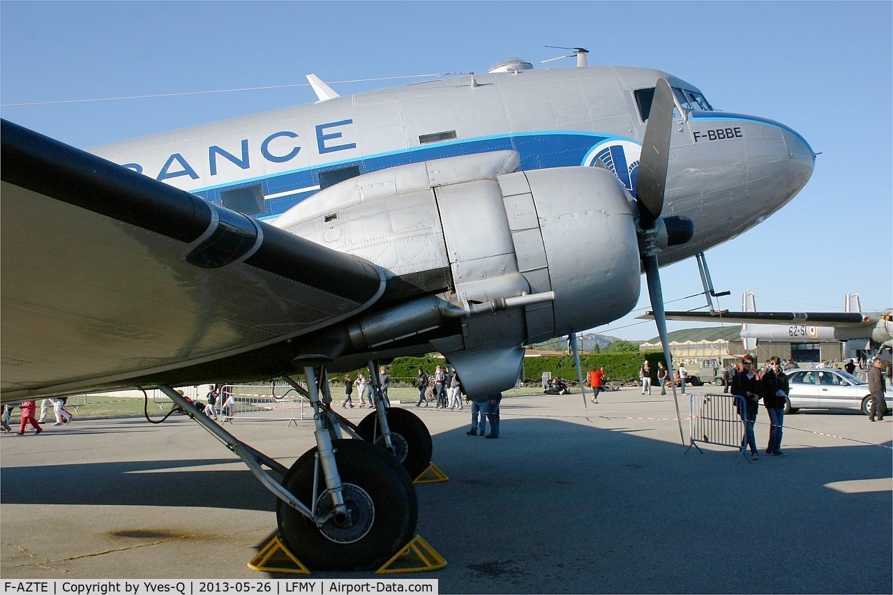 F-AZTE, 1943 Douglas C-47A-1-DL  Skytrain C/N 9172, Douglas C-47A Skytrain, Salon de Provence Air Base 701 (LFMY) Open day 2013