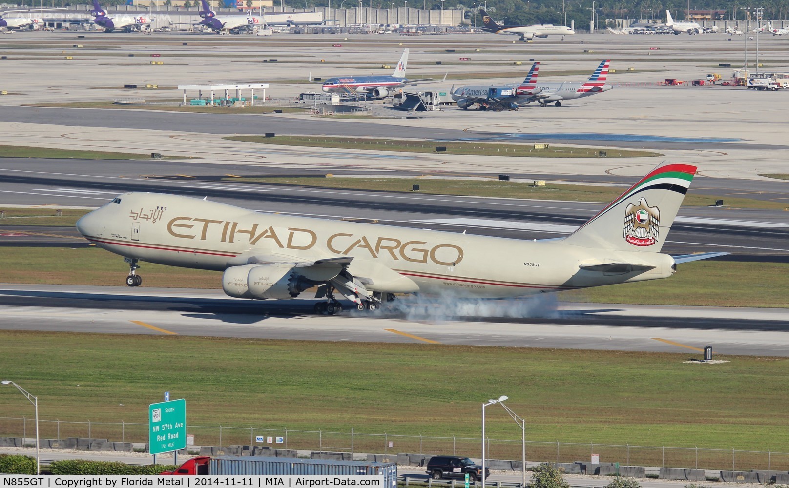 N855GT, 2013 Boeing 747-87UF C/N 37567, Etihad Crystal Cargo