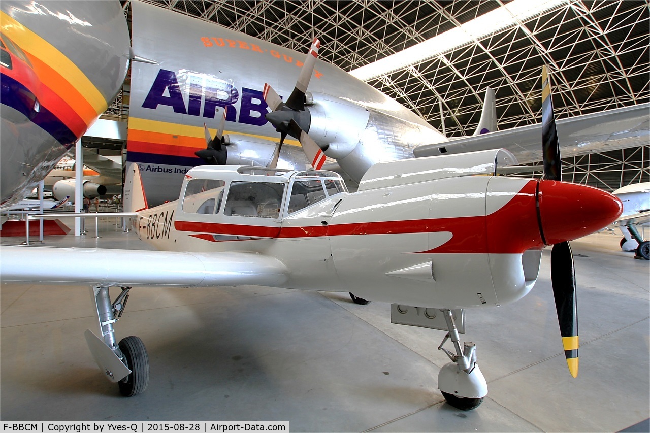 F-BBCM, Nord 1101 Noralpha C/N 8, Nord 1101 Noralpha, preserved at Aeroscopia museum, Toulouse-Blagnac